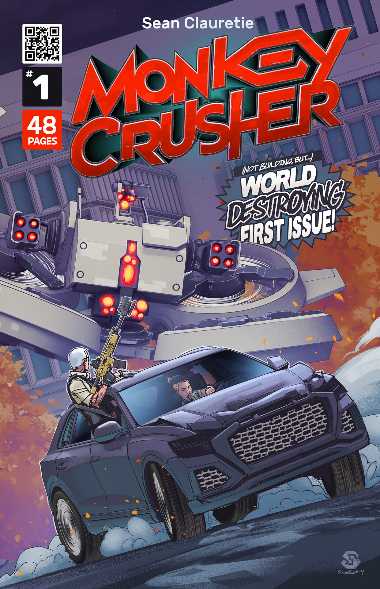 Monkey Crusher : Chapter 1 : Cover