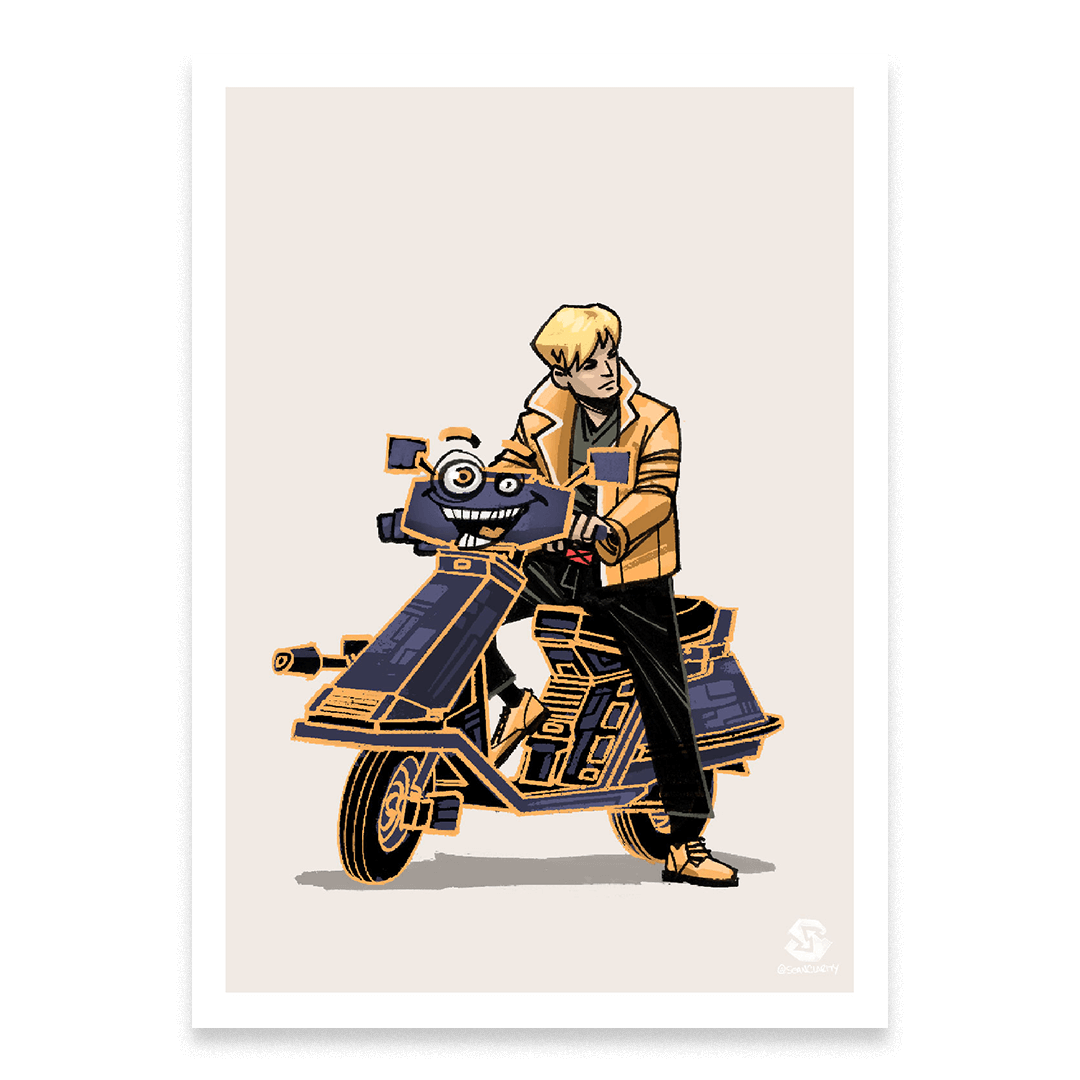 Cypher & Warlock Print Proof