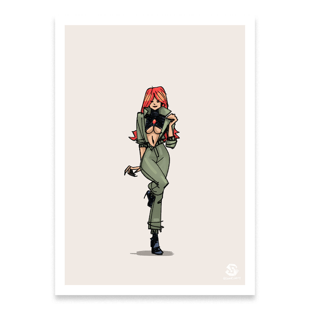 Madelyne Pryor Print Proof