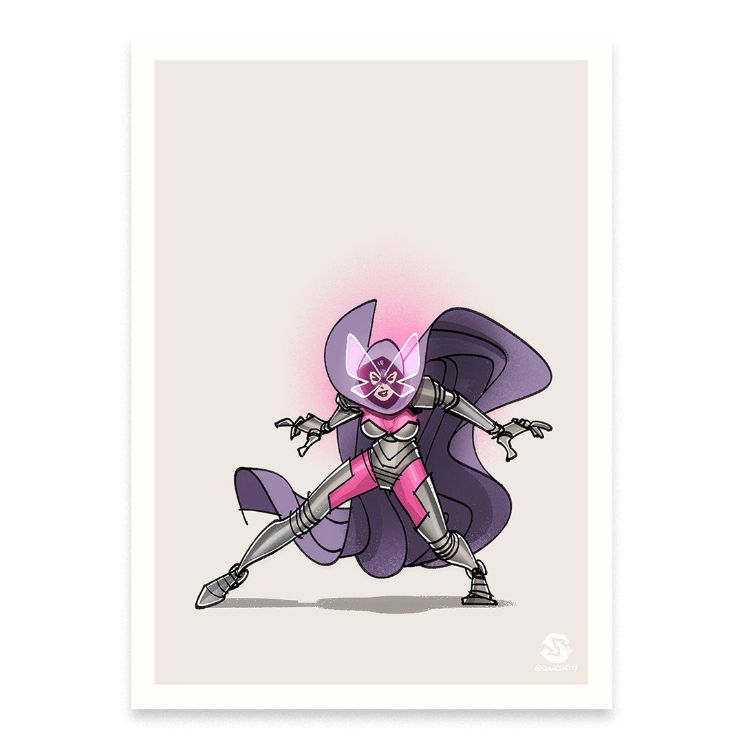 OG Psylocke Print Proof