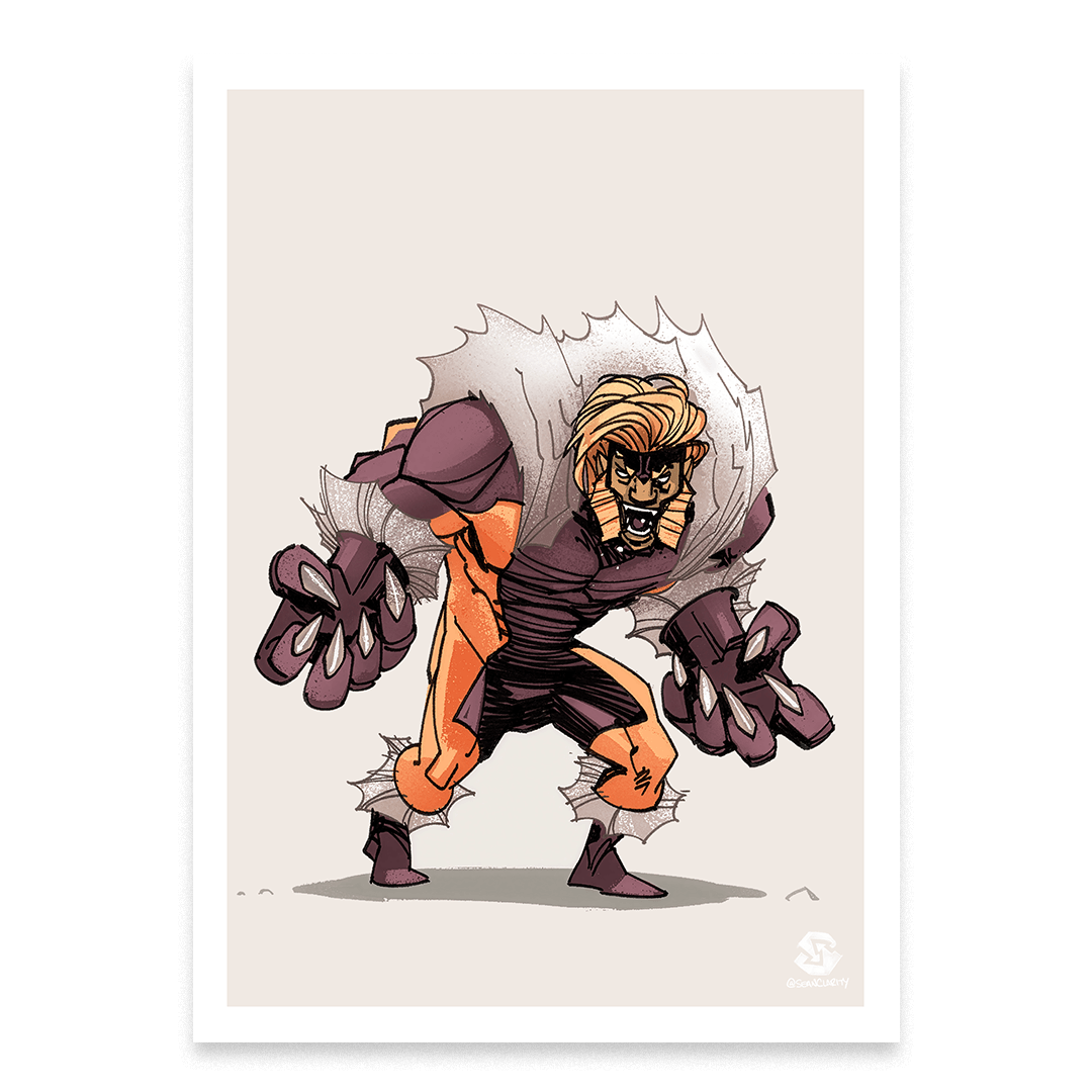 Sabertooth Print Proof