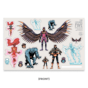 Original 5 Sticker Sheet
