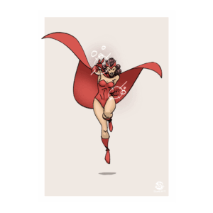 Scarlet Witch Print Proof